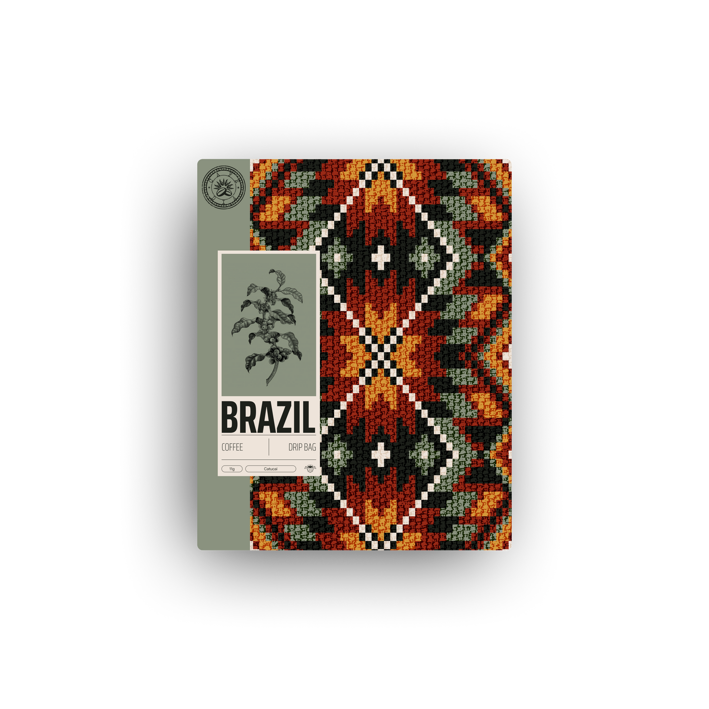 BRAZIL - 1 x 11g Drip Coffee Bag