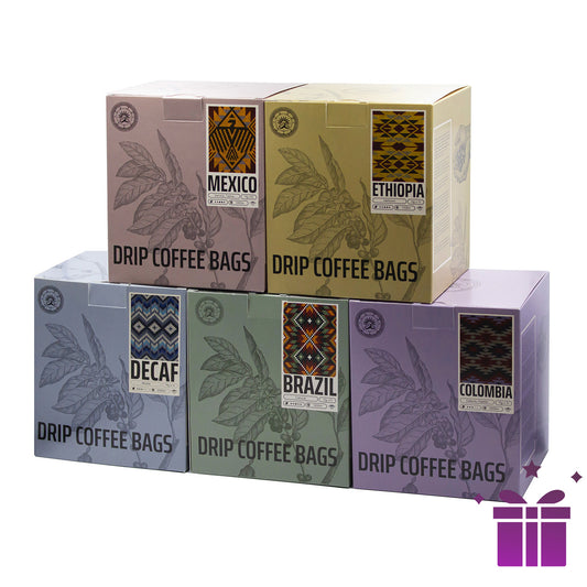 SPECIAL OFFER - DRIP COFFEE COLLECTION - COMPLETE SET - 5 different boxes